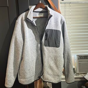 old navy plush jacket